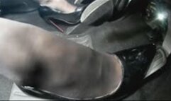 Running late - Assistant drives fast for client dinner - SIDE CAM