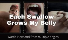 Growing Vore Belly- 4k