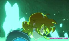 Sexy Blonde ELF Bathing and Fucking HENTAI UNCENSORED