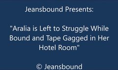 Aralia Bound and Gagged During Her Vacation - HD