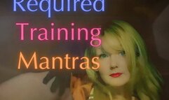 Required Training Mantras