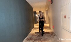 Pegged in Vegas - Kitana Montana's BBC creampies gimps hole