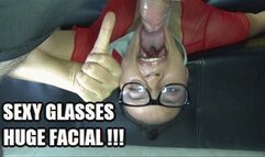 EYE GLASSES BLOWJOB (LOW DEF VERSION) 240219B6 SARAI MILKING A COCK AND WAITING FOR HUGE FACIAL IN HER GLASSES WHILE SUCKING COCK + FREE SHOW SD MP4