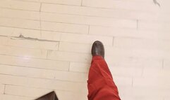 ASMR AT MALL ON ESCALATOR AND RESTAURANT LOUD Farting Flashing TITS and GT