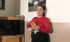Bags Of Chips Crushed Under Bare Feet (4K)
