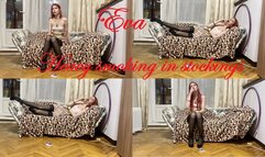 Eva: Heavy Smoking in Stockings