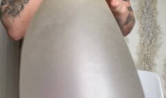 More air in cristal long balloon