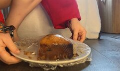 Homemade cake go to waste? Not on my watch!