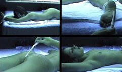 Tanning Bed Tickle - Orgasm Tickle Clip - MP4 - Standard Resolution
