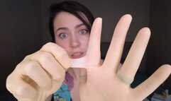 My latex gloves collection