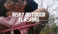 Risky Outdoor Flashing