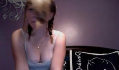 Young Teen Slut Velma Strips and Masturbates