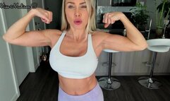 Yoga Pants Muscle Worship & Wimp Humiliation