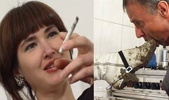 Dasha's Spurs -Licking Her Filthy Boots -Director Cut -PartTwo