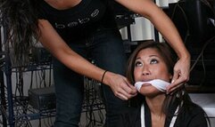 Poor Reina Never Guessed She'd Be Thoroughly Bound And Cleave Gagged Because Chantel Osmond's Jealousy!