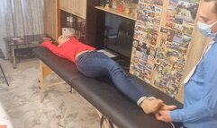 4k doctor roleplay, bondage ,tickling