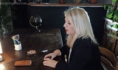 Hol mir meine Zigaretten und sei kein Arsch!