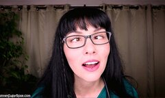 Eye Crossing Nurse Daphney Mesmerizes You Into Compliance With JOI - Mp4 1920x1080p