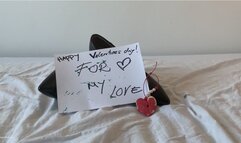 VALENTINES GIFT WEARING OVERSIZED SHOES AT WORK - MP4 Mobile Version