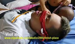 YOU MUST SNIFF OUR PANTIES FOR SMELL OUR PUSSY SMELLING ON THEM