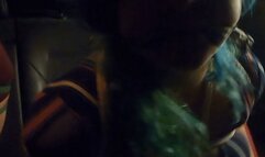 Mindy and Rikara went for a ride in the back of my car and got groped and left to struggle
