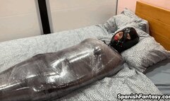 Latex Girl mummified #1-2