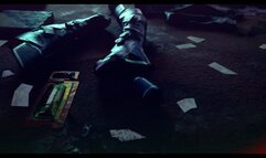 Meredith Stout fucked by huge dick cyberpunk futa girl V in asshole