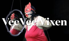 Horny drooling slut milks her tits iPad selfie version