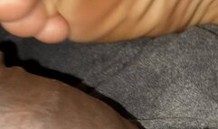 Coworkers Footjob cumshot big toe grip