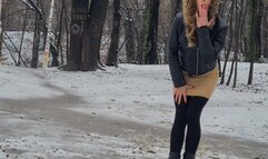 teasing you while i wear leather