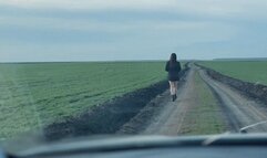 Outdoor fantasy smoking & sex