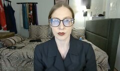 Dirty Librarian Quick Fuck in Heels