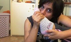 compilation - Miss Minnie's dirty socks and socks