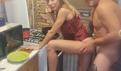 ignore you while you fuck me,cum on food