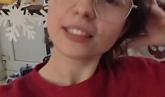 [KinkyPoki] naughty video phone call on Christmas morning - christmas 2023 (pocket porn)