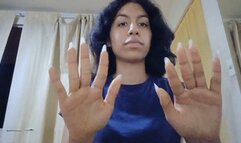 Very Sharp Fingernails