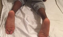 Malefootflava Present Kevan does some male footmodeling teases - Upclose Sole Tease - Part 2