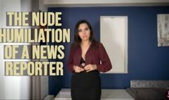 Nude Humiliation Of A News Reporter ENF