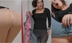 Modeling 4 Yoga Pants and Cumming all over