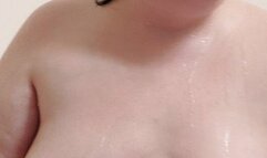 Hairy BBW Takes a Bath