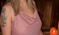 Elle Lyon Enjoys a Smoke and a Pussy Rub