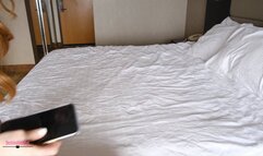 Unaware Stripping To Nude