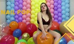Alice Fingertip Fiesta: A Balloon Popping Session - 4K