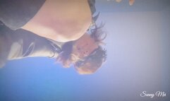 GIANTESS CATWOMAN IN LEATHER BOOTS STEPS ON YOU