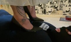 Ebony Milf Court Shoes