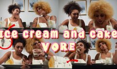 Ice Cream and Cake Vore Episode 3 Princess Sophia Quinnand Mistress Nahla Feti