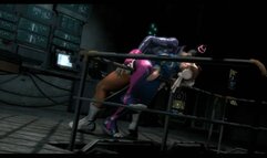 Juri Han lesbian fucks Tina Armstrong with a strapon