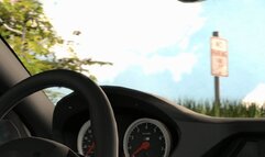 Lara Croft fingers her pussy remembering blowjob