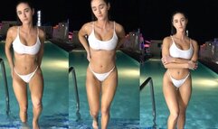 itsnatalieroush OnlyFans Natalie Roush White Bikini Video