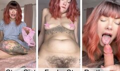 Step-Sister sucks and fucks Step-brother after he steals her panties!